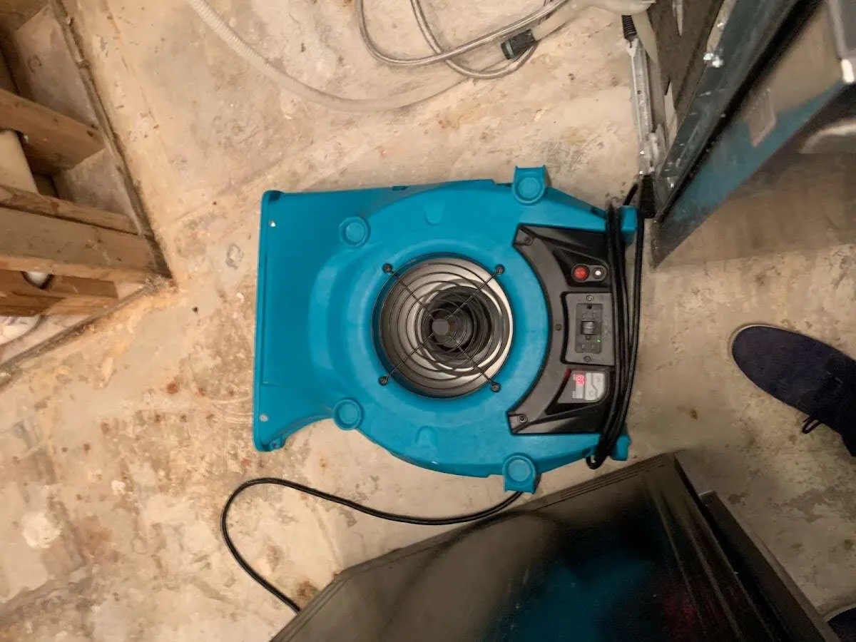Air mover drying equipment for Mold Remediation & Removal in Yankee Springs